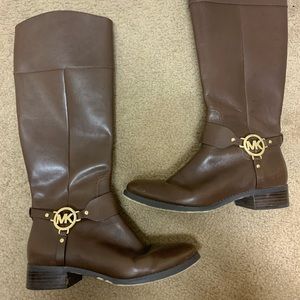 Michael Kohr’s Brown Leather Riding Boots